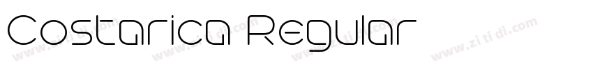 Costarica Regular字体转换